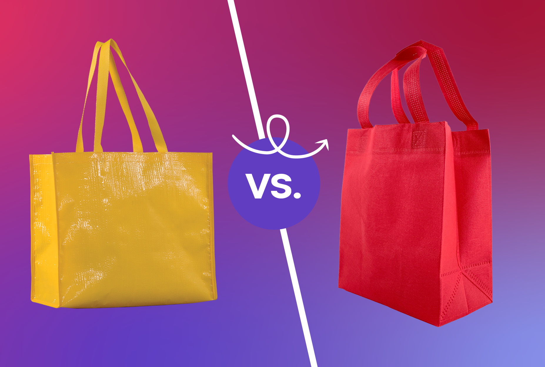 Wat is het verschil tussen woven en non-woven draagtassen?