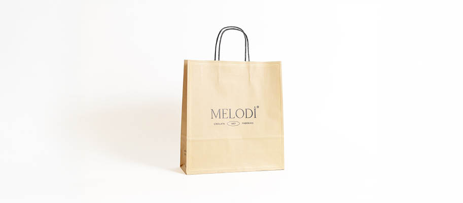 Papieren draagtassen