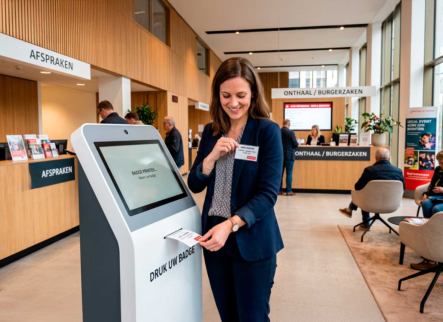 Oplossingen voor events, officiële momenten en publiekswerking