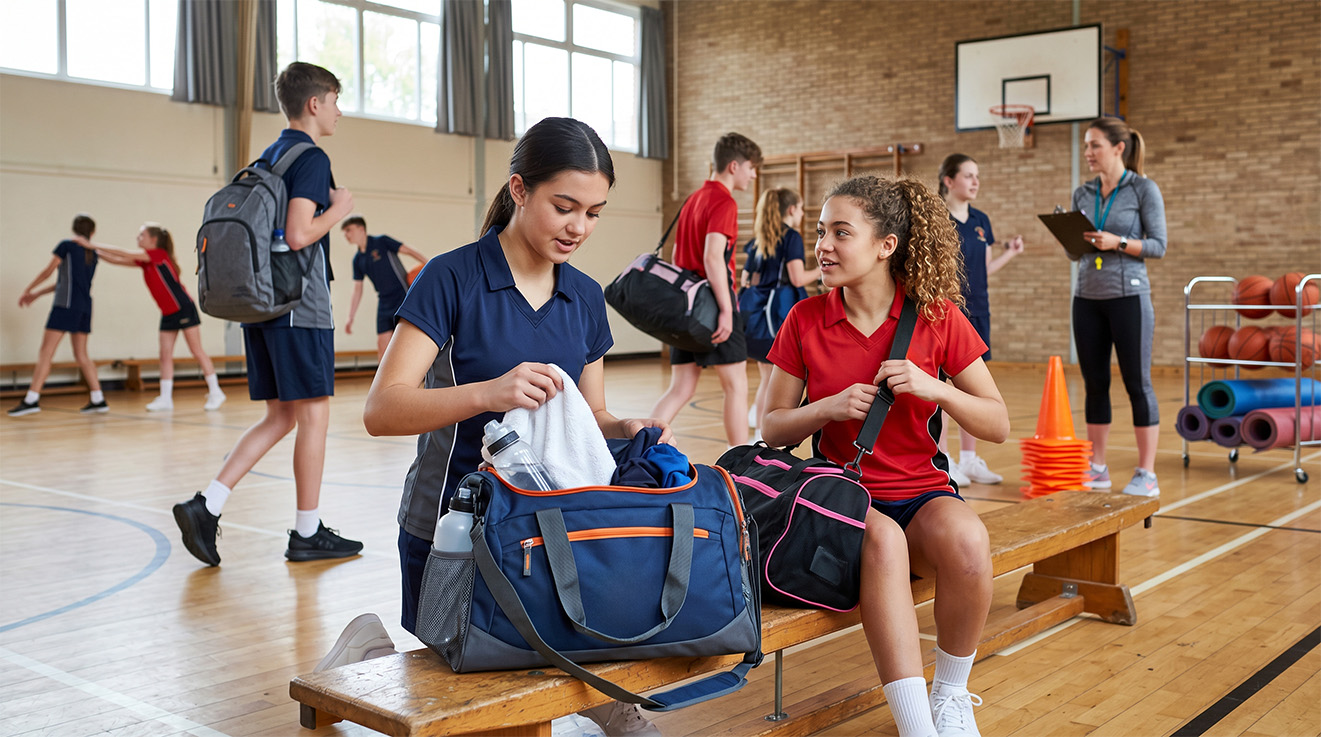 Draagtassen voor evenementen en schoolactiviteiten